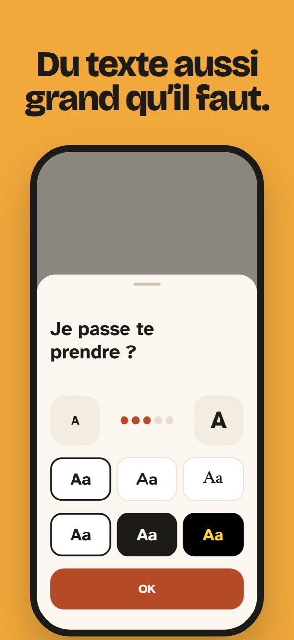 À votre taille