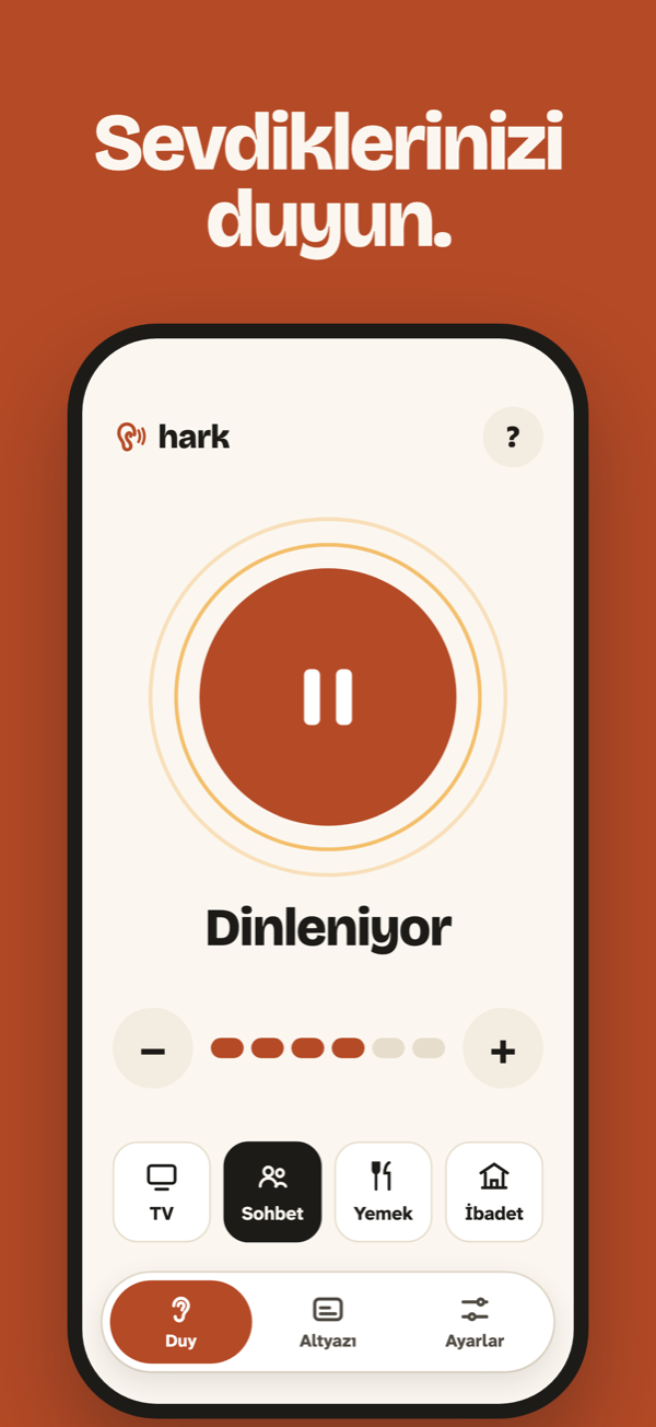 Daha yüksek sesler
